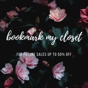 Bookmark My Closet!